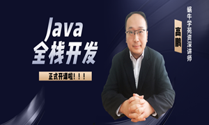 高鹏老师最新Java全栈开发视频已上线B站！